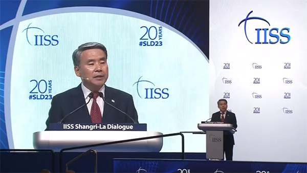 이종섭 국방장관 "올해 안에 '북한 미사일 경보 정보' 실시간 공유"