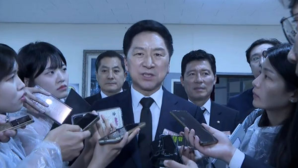 김기현, 윤 대통령 '반국가세력' 발언 "팩트에 근거‥민주당 반발 이해불가"