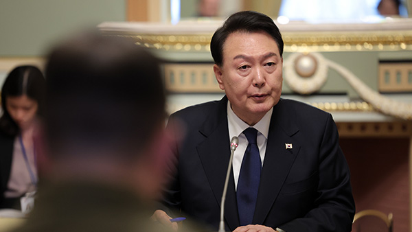 윤 대통령 "안보·인도·재건 지원"‥'생즉사 사즉생' 연대