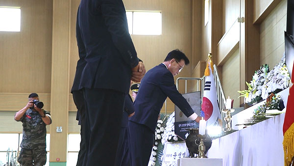 박광온, 고 채수근 상병 빈소 조문‥"군 안전불감증 타파책 마련"