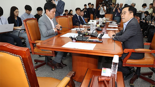 '우주항공청' 심사할 과방위, 라이브바카라 놓고 여야 기싸움 끝에 '빈손' 파행
