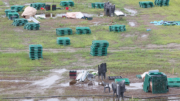 새만금 매립부지 있었지만, 매립 안 된 부지 잼버리 야영장으로 선정 