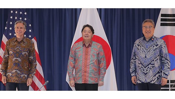 한미일, 외교장관 화상회담 개최‥정상회의 의제 최종 점검