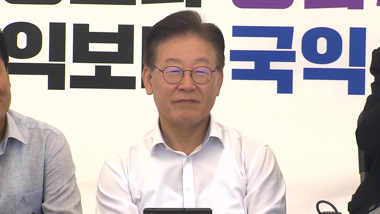 이재명 민주당 라이브스코어 바카라사이트 단식 사흘째‥비상시국회의 원로 격려 방문