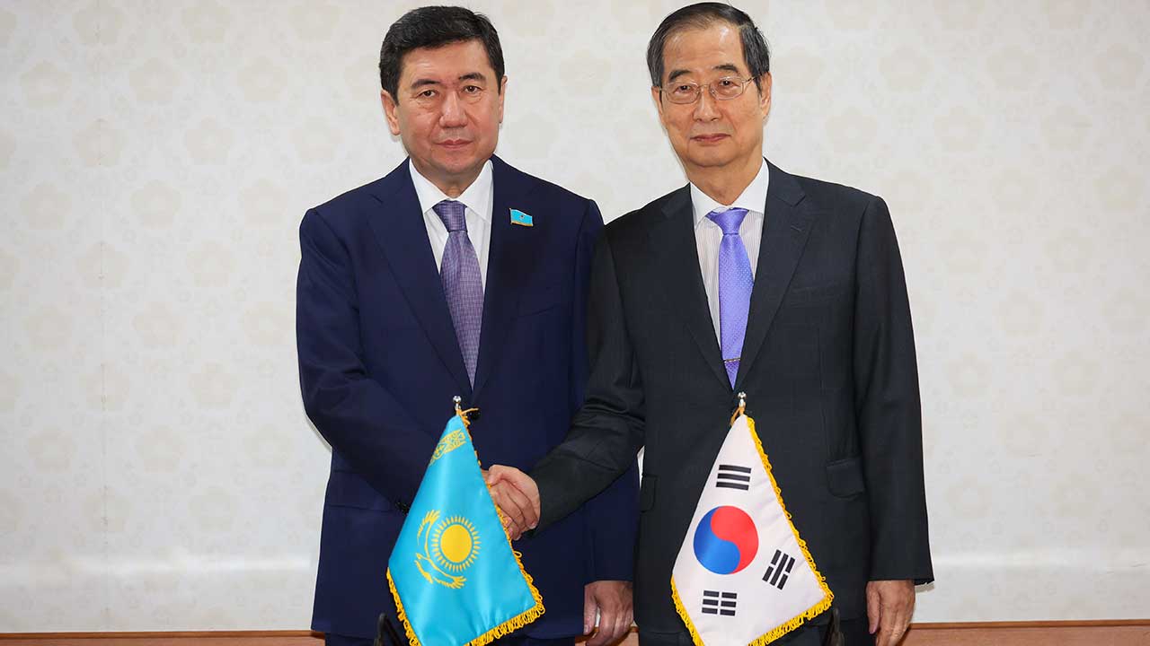 한 총리, 카자흐스탄 하원의장과 회담‥"원전 사업 참여 지원" 당부 