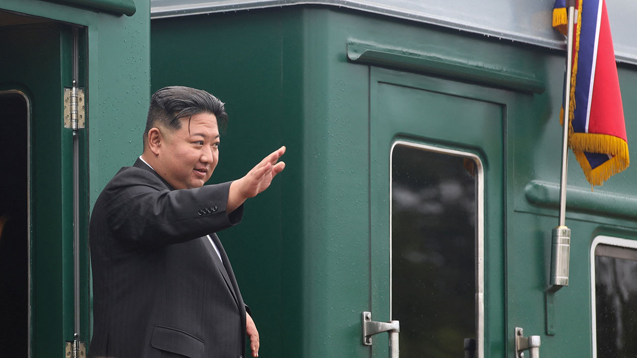 김정은 북한 도착‥"북·러 관계 발전의 새로운 장"