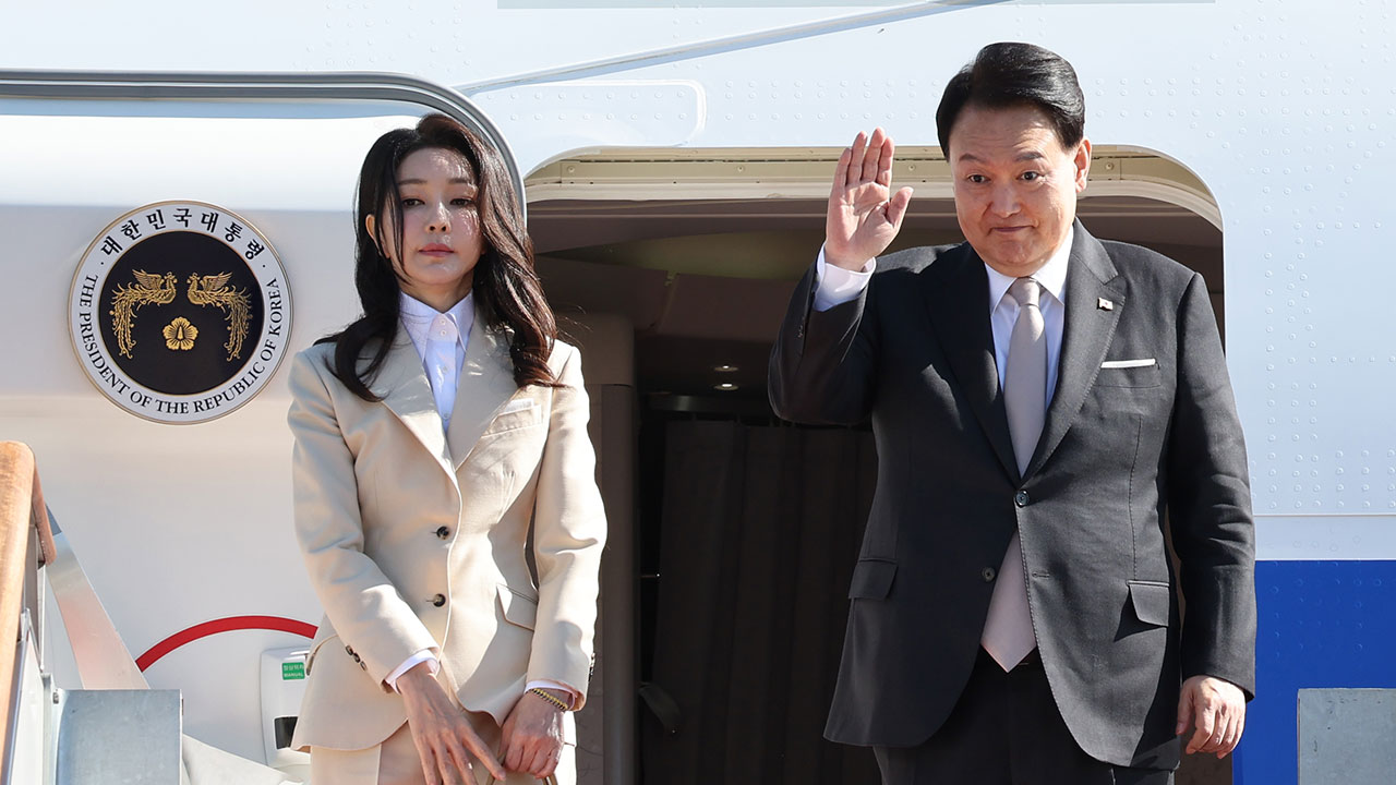 윤 대통령, 사우디·카타르 순방 위해 출국 