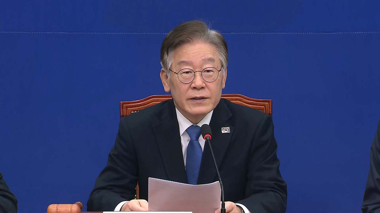 이재명 "대통령 시정연설 실망‥국정기조 전환·변화 없어"