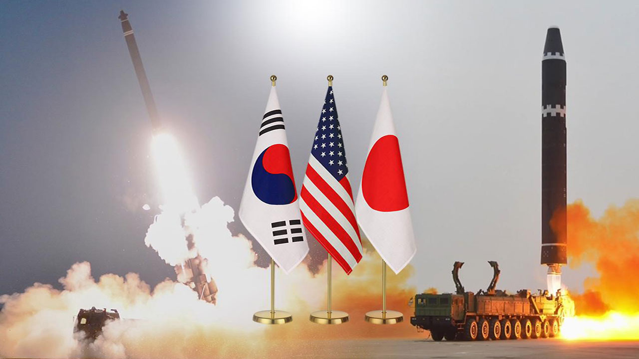 한미일, 오늘부터 '북한 미사일 경보정보' 실시간 공유