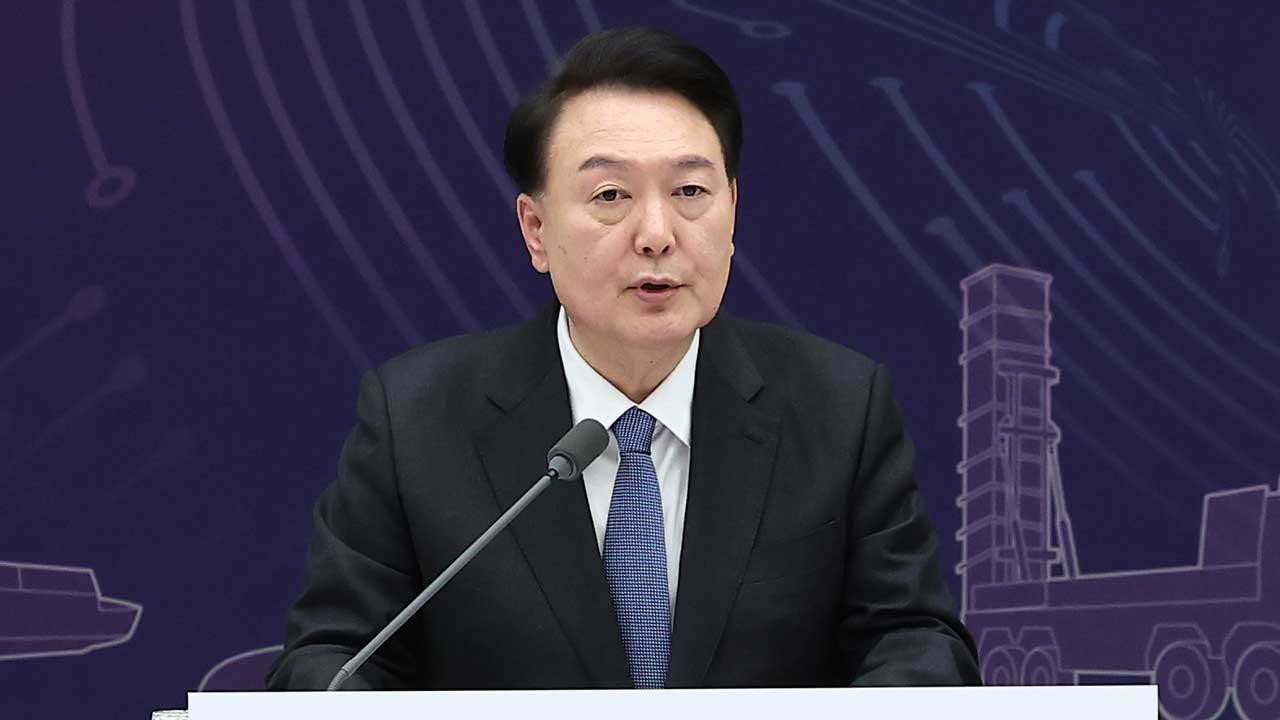 윤 대통령 "전력 획득 절차에 있어 속도가 곧 안보"