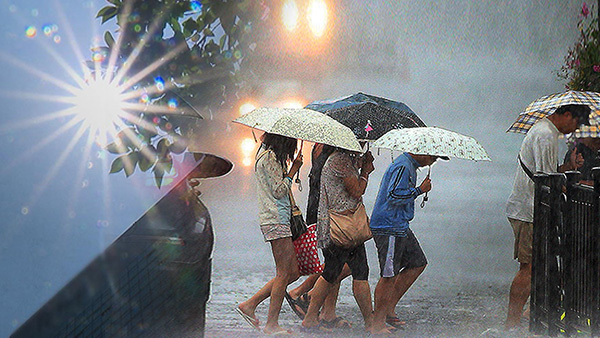 오늘 밤~내일 비 오며 폭염 꺾여‥25일 제주 장마시작