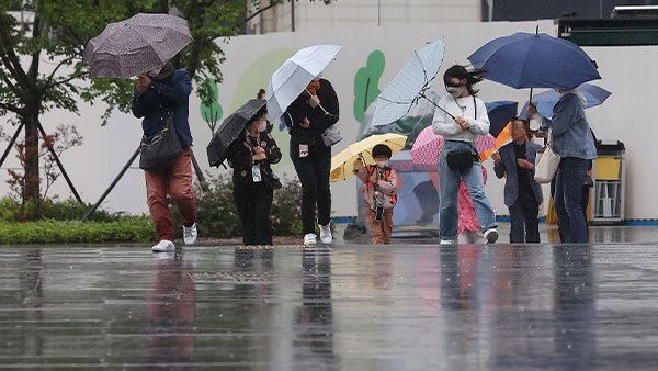 수도권 호우주의보‥시간당 30~60mm 강한 비 예보 