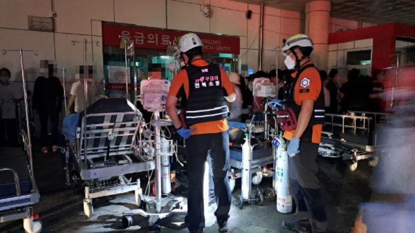 전북 병원서 불‥환자 1백여 명 대피