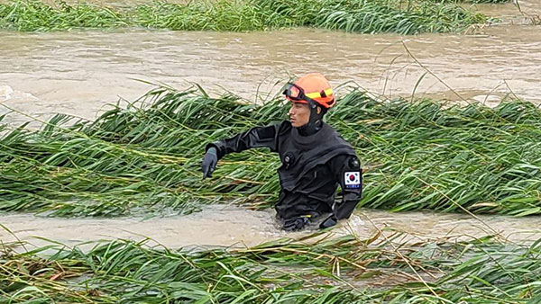 여주 소양천변 산책하던 70대 남성, 하천 급류에 휩쓸려 숨져