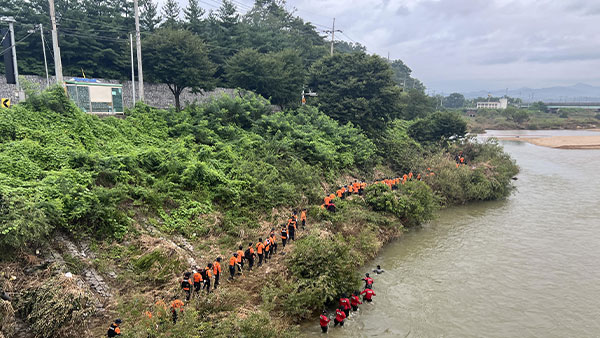 예천서 폭우로 실종된 2명 9일째 수색‥시설 피해 늘어