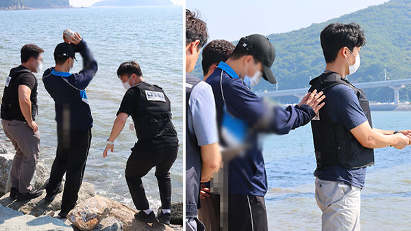 아내 바다에 빠트리고 돌 던져 살해한 남편 구속기소