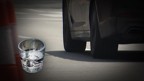 술 취해 차 몰다 도로에서 '쿨쿨'‥20대 운전자 입건