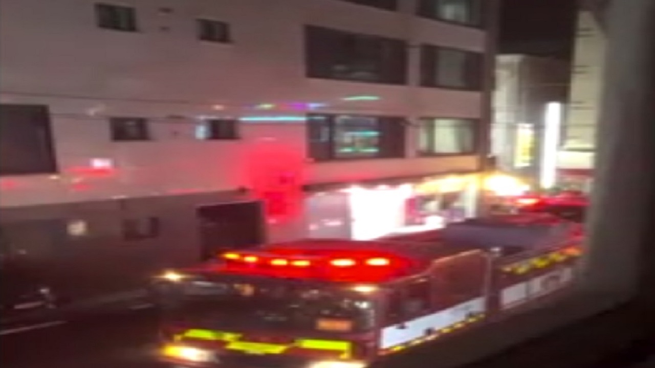 경기 화성 원룸건물서 불‥인명 피해 없어