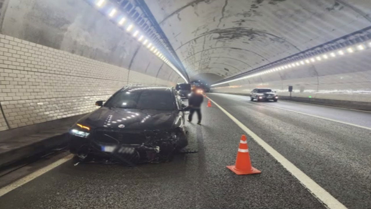 서울 강서구서 음주운전 차량이 터널 벽면 들이받아‥다친 사람 없어