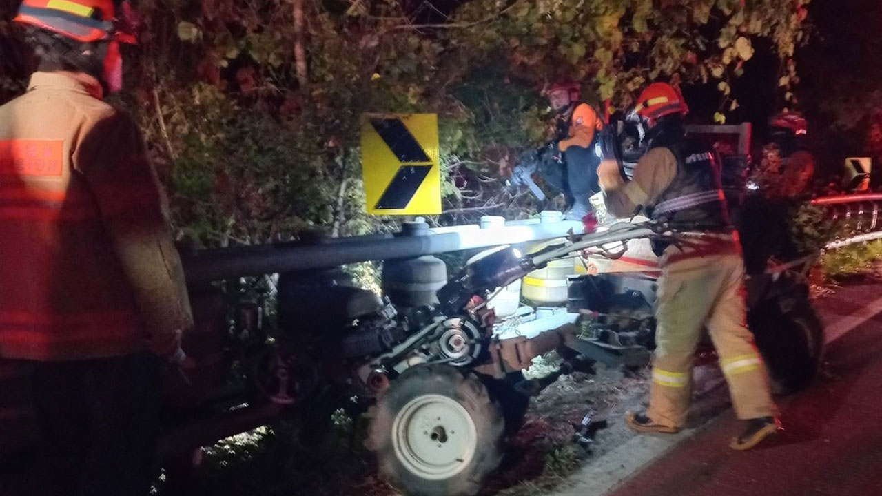 전북 임실 청웅면 국도서 자동차-경운기 부딪쳐‥1명 사망