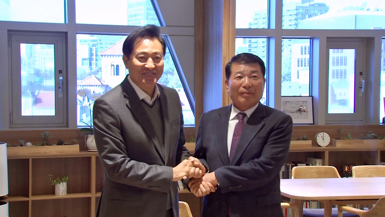 "특별자치시로 편입 건의"‥오세훈, 구리시장 만나 서울시 편입 논의