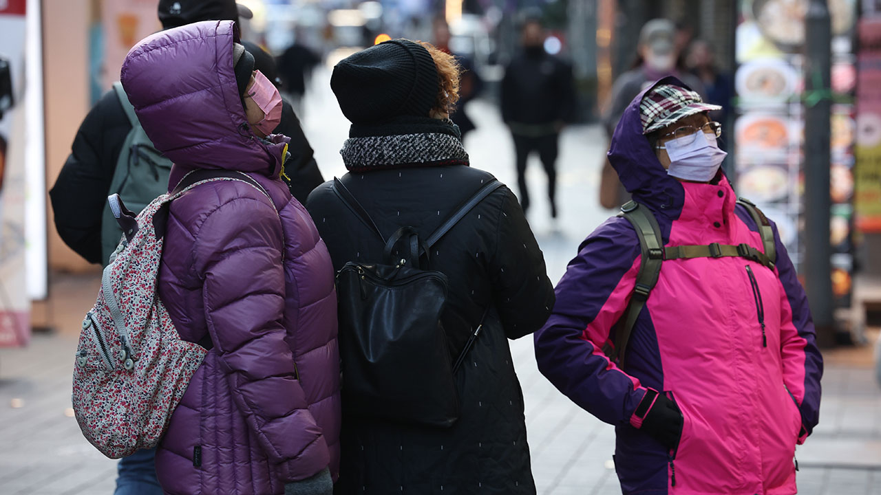 일요일 아침 영하권 추위중부경북 내륙 영하 5도