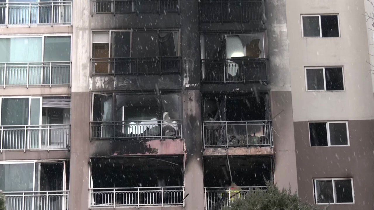 도봉구 아파트서 성탄절 새벽에 불‥2명 사망·29명 중경상 