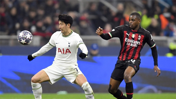 '손흥민 81분' 토트넘, AC밀란에 0대1 패배‥챔스 8강행 적신호