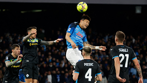 김민재, 공수 맹활약‥나폴리, 라치오에 0-1 패