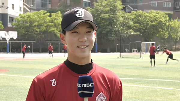 '왼손 150km' 황준서 "서현이 형한테 먼저 연락 왔어요"