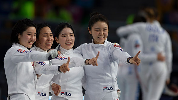 펜싱 남자 사브르·여자 에페, 아시아선수권 단체전 우승