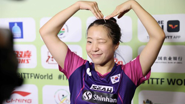 신유빈, 여자 탁구 단식 세계랭킹 9위‥생애 첫 10위 진입   