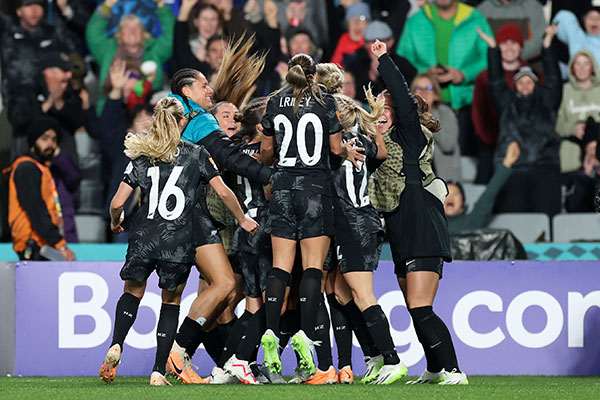 여자월드컵 개최국 뉴질랜드, 개막전서 노르웨이 꺾고 '월드컵 첫 승'