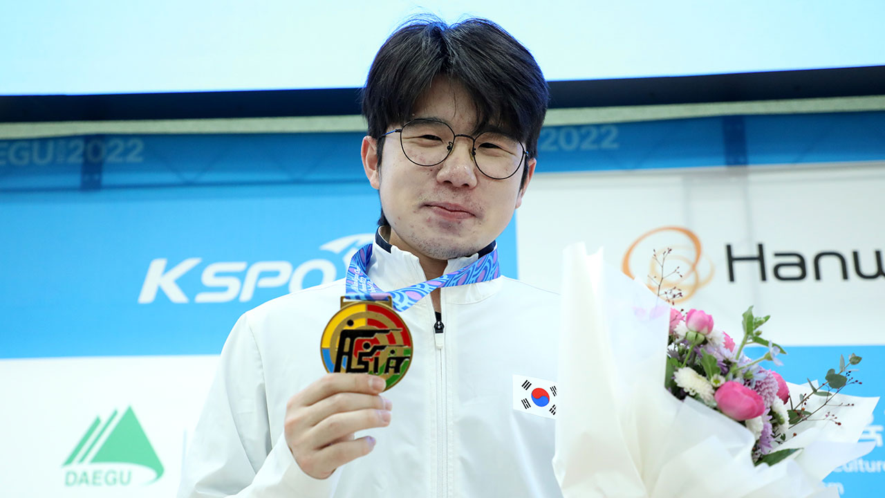 [아시안게임] 한국 사격, 남자 10m 공기소총 단체전 은메달 획득