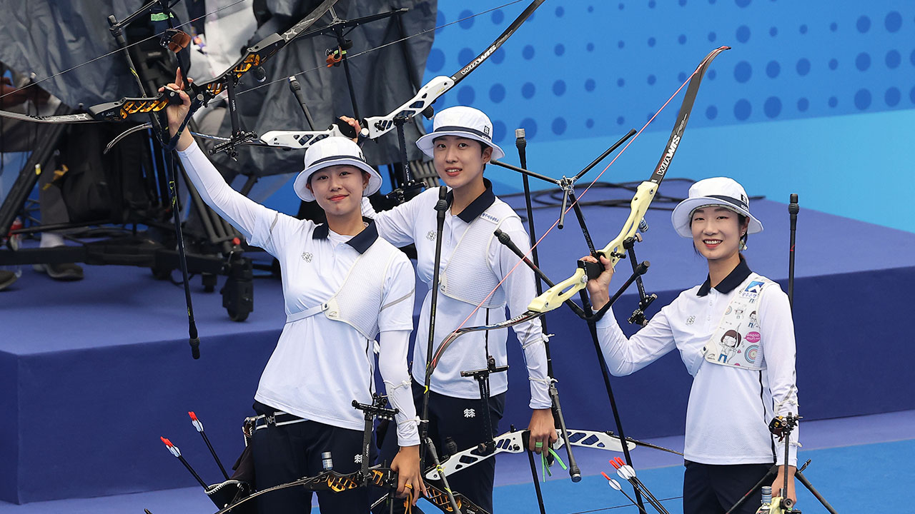[아시안게임] 여자 양궁 대표팀, 아시안게임 단체전 7연패 달성