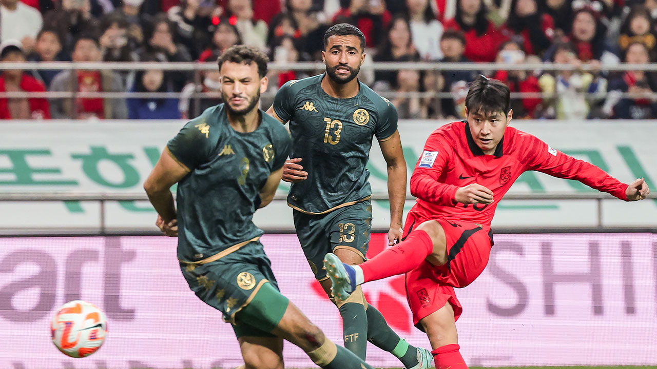 '이강인 멀티골' 축구대표팀, 튀니지 4대0으로 꺾고 첫 연승