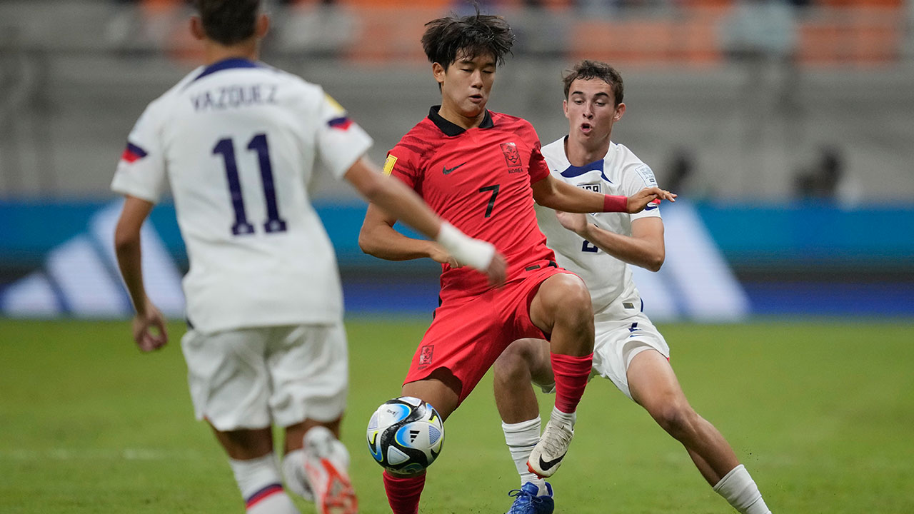 U-17 축구대표팀, 월드컵 1차전 미국에 3-1 패배