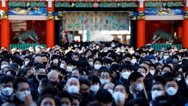 일본, 코로나19 사망자 456명 최다‥누적 확진자 3천만명 돌파