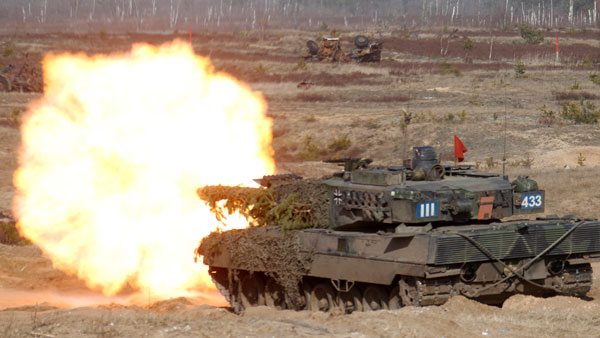 뜸들이던 독일, 우크라에 레오파드2 탱크 지원‥재수출도 승인