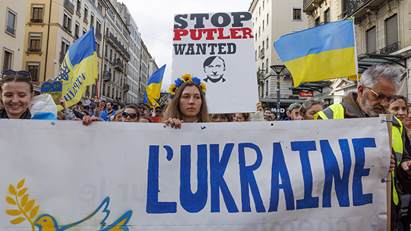재외 러시아인들 시위‥"푸틴 제국주의 싫다"
