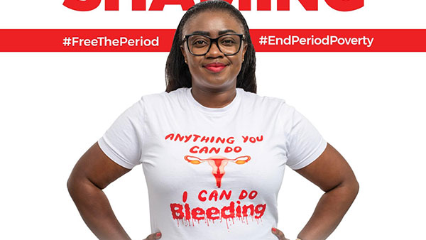 '월경권 보호' 행동에 나선 케냐 정치인‥"월경은 자연스러운 일" 