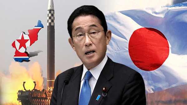 일본 "북한 ICBM급, 70분 비행 뒤 일본 EEZ 밖 낙하"
