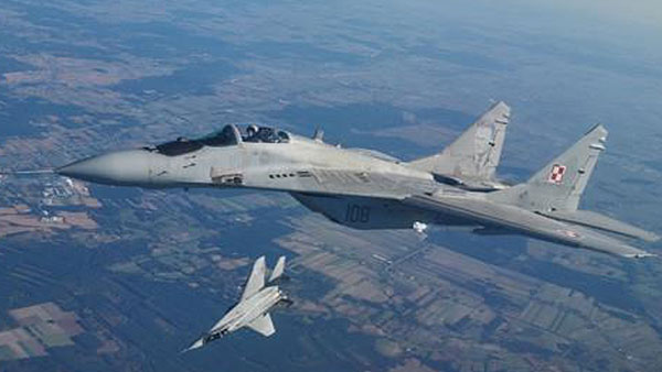 독일 폴란드에 판매한 미그29기 우크라 지원 '파란불'