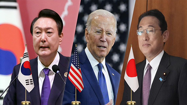 美 "이달 G7회의 때 한미일 정상회담"