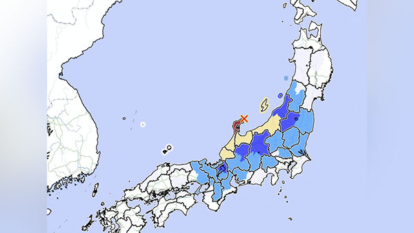 일본 이시카와현서 규모 6.3 지진‥"인적 피해 보고 없어"