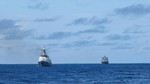 G7회의 앞두고 중국 함대 일본 주변서 움직임‥"강한 대일 메시지" 