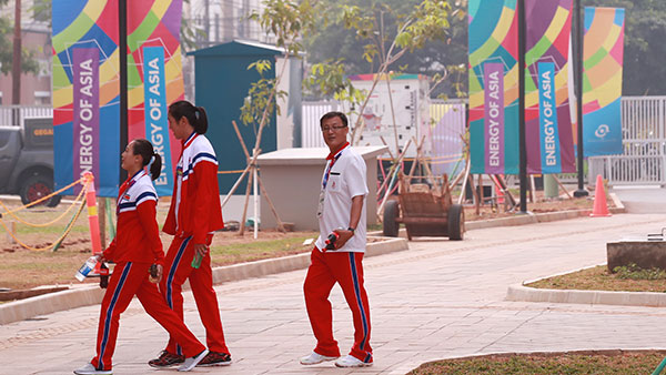 "북한, 두문불출 끝내고 항저우 아시안게임에 200명 파견"