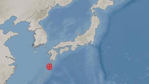 일본 가고시마현 남쪽 해상에 5.1 지진‥"쓰나미 우려 없어"