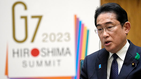 기시다, G7 앞두고 히로시마 방문‥"역사적 정상회의 될 것"