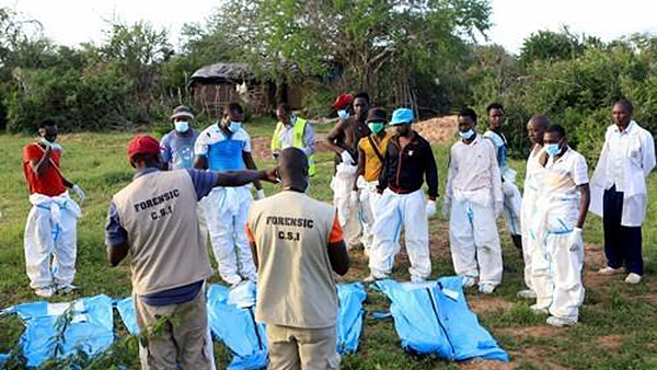 케냐서 사이비 교주 강요로 굶어 죽은 신도 201명으로 늘어